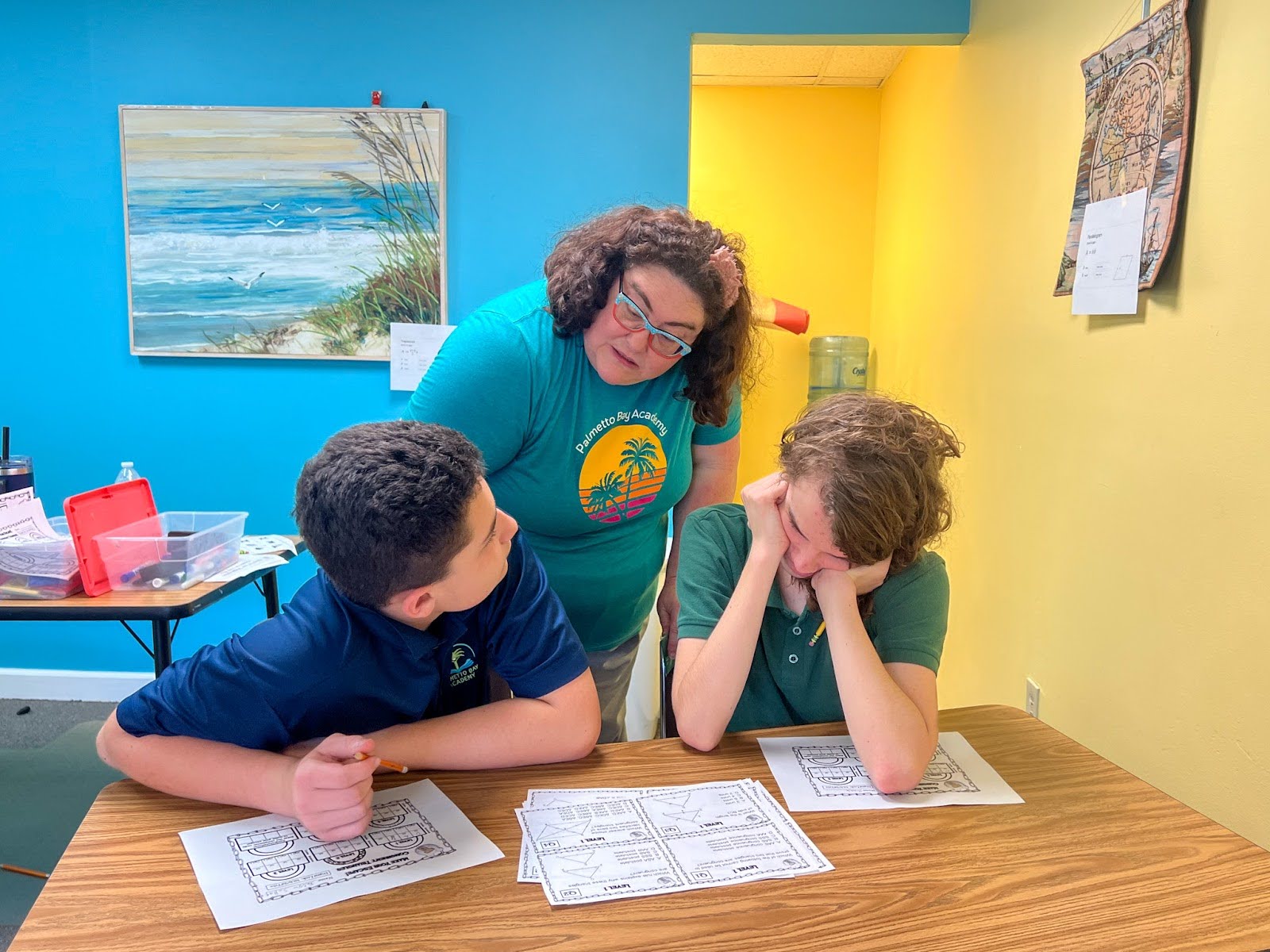 Palmetto Bay instructor and students